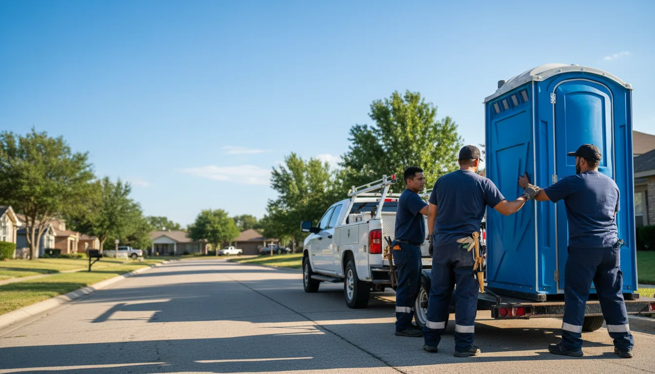 Portable Toilet Rental in Kingston, MO near me